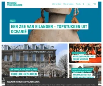 Volkenkunde.nl(Volkenkunde in Leiden) Screenshot