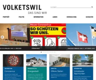 Volketswil.ch(Gemeinde Volketswil) Screenshot