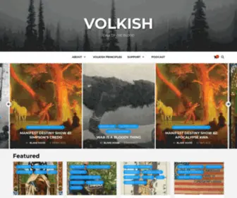 Volkish.org(Call of the Blood) Screenshot