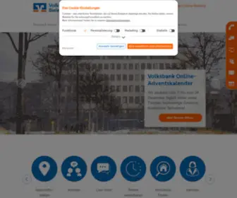 Volksbank-BI-GT.de(Volksbank Bielefeld) Screenshot