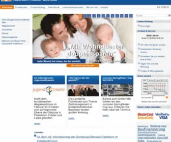 Volksbank-Detmold.de(Volksbank Detmold) Screenshot