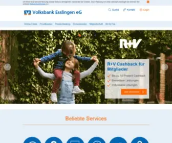 Volksbank-Esslingen.de(Volksbank Esslingen eG) Screenshot