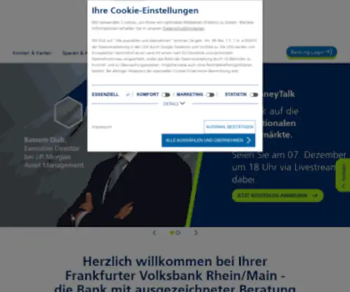 Volksbank-Griesheim.de(Volksbank Griesheim) Screenshot