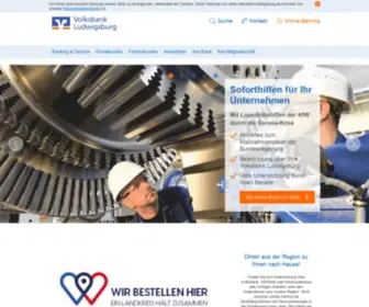 Volksbank-Ludwigsburg.de(Volksbank Ludwigsburg) Screenshot