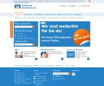 Volksbank-Osnabrueck.de(Volksbank Osnabrück eG) Screenshot