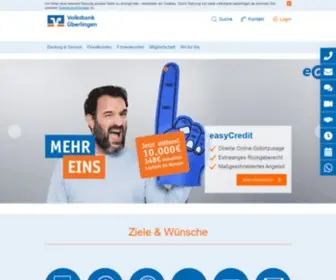 Volksbank-Ueberlingen.de(Volksbank eG) Screenshot