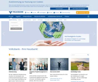 Volksbank.at(Vertrauen verbindet) Screenshot
