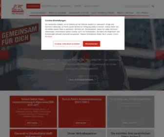 Volksfuersorge.de(Volksfürsorge) Screenshot