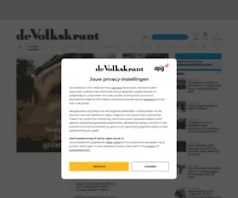 Volkskrant.nl(DPG Media Privacy Gate) Screenshot