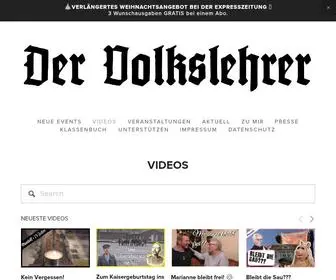 Volkslehrer.info(Der Volkslehrer) Screenshot