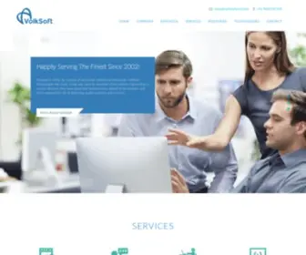Volksoftech.com(India’s Leading Microfinance Lending Technology Company) Screenshot