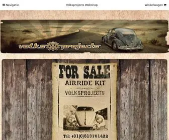 Volksprojects.nl(Volksprojects Webshop) Screenshot