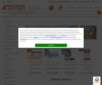 Volksversand.de(Volksversand Versandapotheke) Screenshot