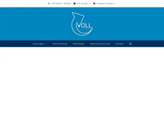 Voll-GMBH.de(Wir stellen uns vor) Screenshot