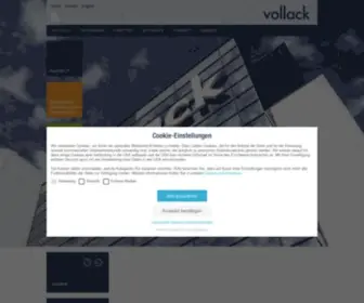 Vollack.de(Planen, bauen & Zukunft nachhaltig gestalten) Screenshot