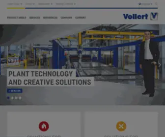 Vollert.com(Vollert Anlagenbau) Screenshot