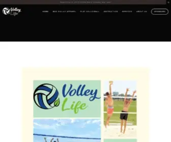 Volley-Life.com(Volley Life) Screenshot