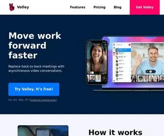 Volleyapp.com(Move Work Forward Faster) Screenshot