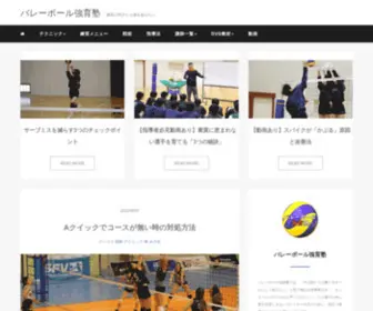 Volleyball-Schools.com(バレーボールに熱心な指導者・プレイヤー) Screenshot