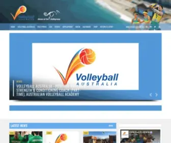 Volleyballaustralia.org.au(Volleyball Australia) Screenshot