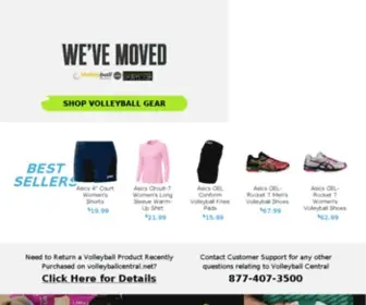 Volleyballcentral.net(Volleyball Shoes) Screenshot