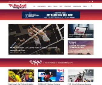 Volleyballmag.com(Volleyballmag) Screenshot