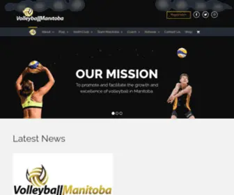 Volleyballmanitoba.ca(Volleyballmanitoba) Screenshot