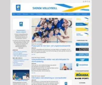 Volleyboll.se(Svensk volleyboll) Screenshot