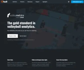 Volleymetrics.com(Volleymetrics) Screenshot
