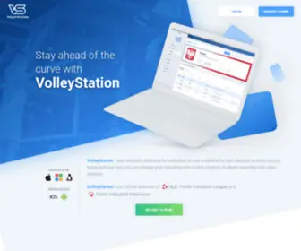 Volleystation.com(VolleyStation) Screenshot