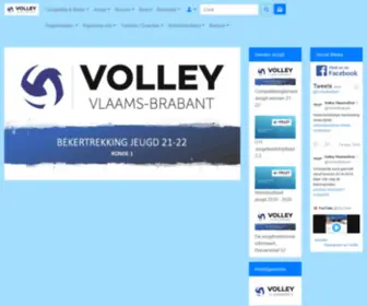 Volleyvlaams-Brabant.be(Volley Vlaams) Screenshot