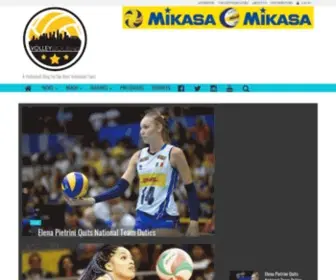 Volleywood.net(A Volleyball Blog for the Best Volleyball Fans) Screenshot