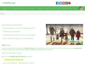 Vollplus.de(Das volle Plus für Verbraucher und Unternehmer) Screenshot