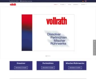 Vollrath-Huerth.de(Vollrath) Screenshot