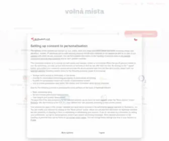 Volnamista.cz(Volnámísta.cz) Screenshot
