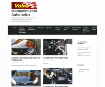 Volno.com.mx(Volno mantenimiento automotriz) Screenshot