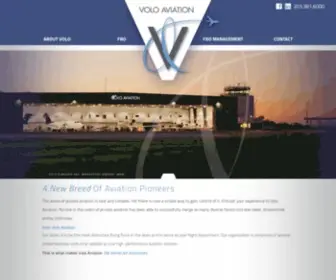 Voloaviation.com(Volo Aviation) Screenshot