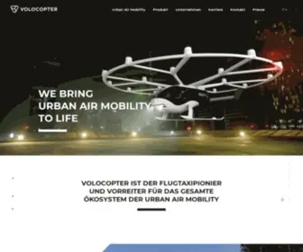 Volocopter.com(Volocopter) Screenshot
