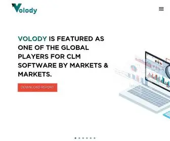 Volody.com(Volody contract management software) Screenshot
