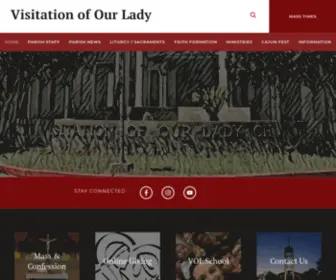 Vol.org(Visitation of Our Lady Catholic Church/Marrero) Screenshot