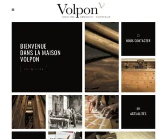 Volpon.fr(Ébéniste et agenceur à Lyon) Screenshot