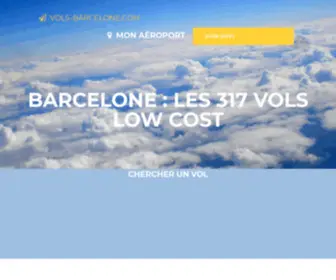 Vols-Barcelone.com(VOLS BARCELONE) Screenshot