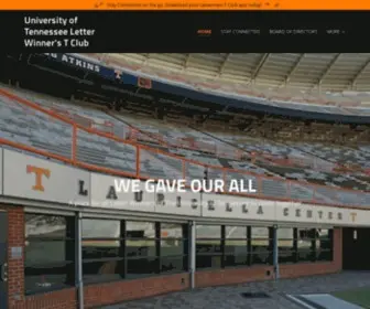 Volstclub.com(University of Tennessee T Club) Screenshot