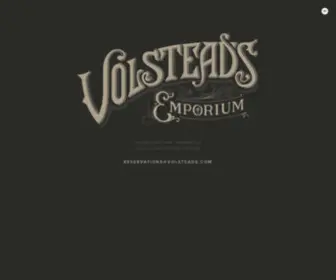 Volsteads.com(Volstead) Screenshot