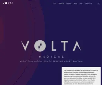 Volta-Medical.com(Volta Medical Volta Medical) Screenshot