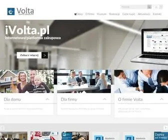 Volta.com.pl(Firma Volta Sp z o.o. lider systemów zabezpieczeń w Polsce. Oferujemy) Screenshot