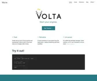 Volta.sh(Start your engines) Screenshot