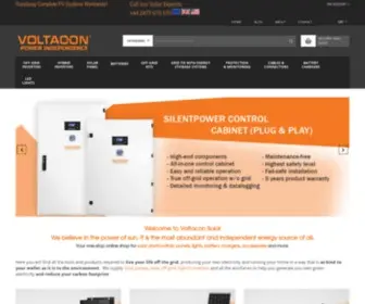 Voltaconsolar.com(Solar Panels) Screenshot