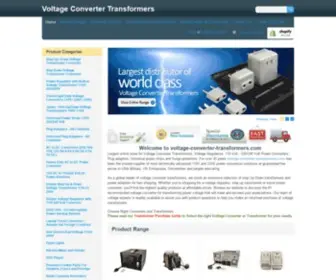 Voltage-Converter-Transformers.com(Voltage Converter Transformers) Screenshot