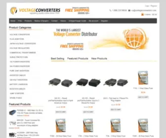 Voltageconverters.com(Voltage Converters) Screenshot